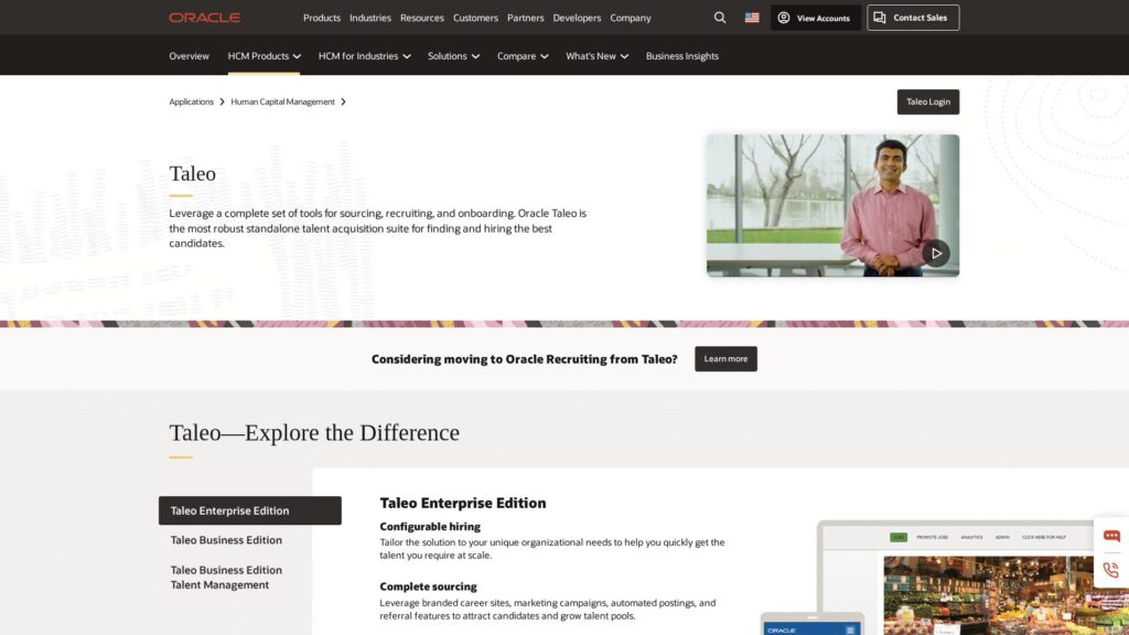 Oracle Taleo Review: Talent Acquisition and Recruiting Software