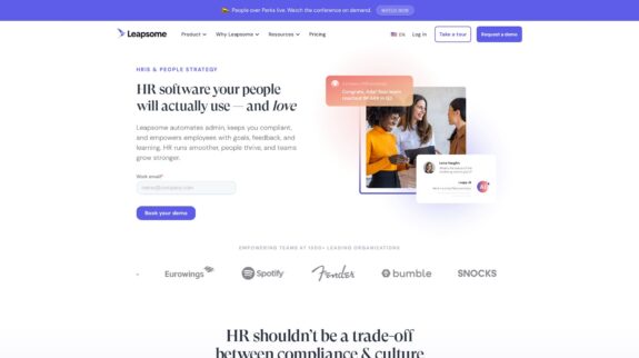 Leapsome Review: AI-Powered HR and People Enablement Platform