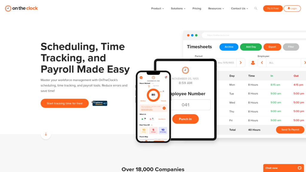 OnTheClock Review: Simple Online Time Clock & Payroll Tool 2026
