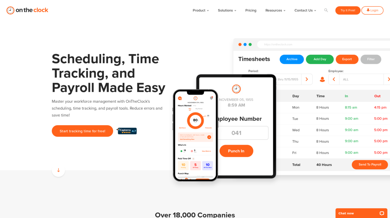 OnTheClock Review: Simple Online Time Clock & Payroll Tool 2026
