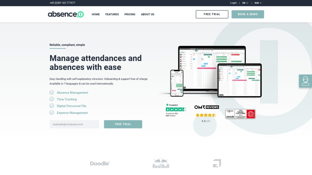 absence.io Review: Leave and Absence Management Software for Teams absence.io Review: Leave and Absence Management Software for Teams