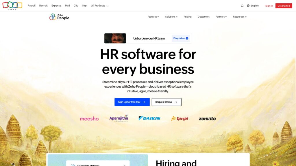 Zoho People Review: Cloud HRMS for Growing Businesses