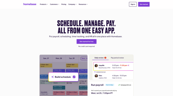 Homebase Review: All‑in‑One Scheduling, Time Tracking & Payroll Software