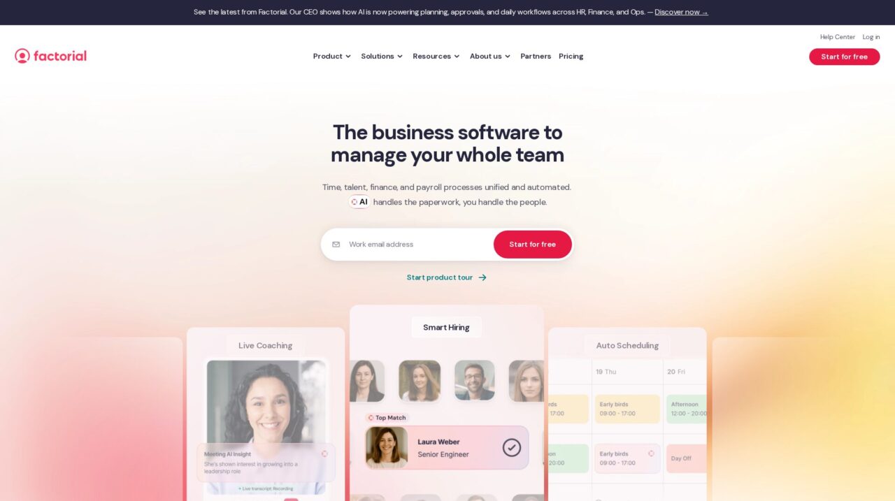 Factorial Review: All-in-One HR and Business Management Software Factorial Review: All-in-One HR and Business Management Software