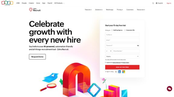 Zoho Recruit Review: ATS and Recruitment CRM for Growing Teams Zoho Recruit Review: ATS and Recruitment CRM for Growing Teams