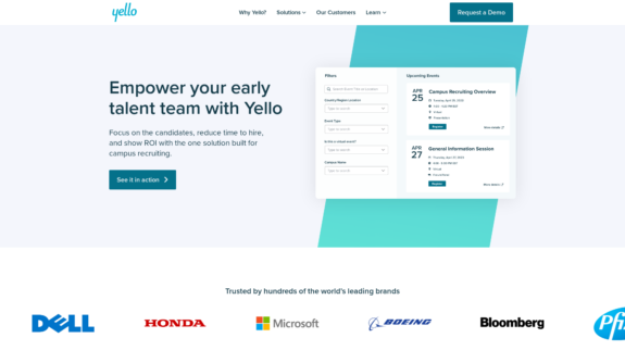 Yello Review: Early Talent Recruiting & Campus Hiring Software Yello Review: Early Talent Recruiting & Campus Hiring Software