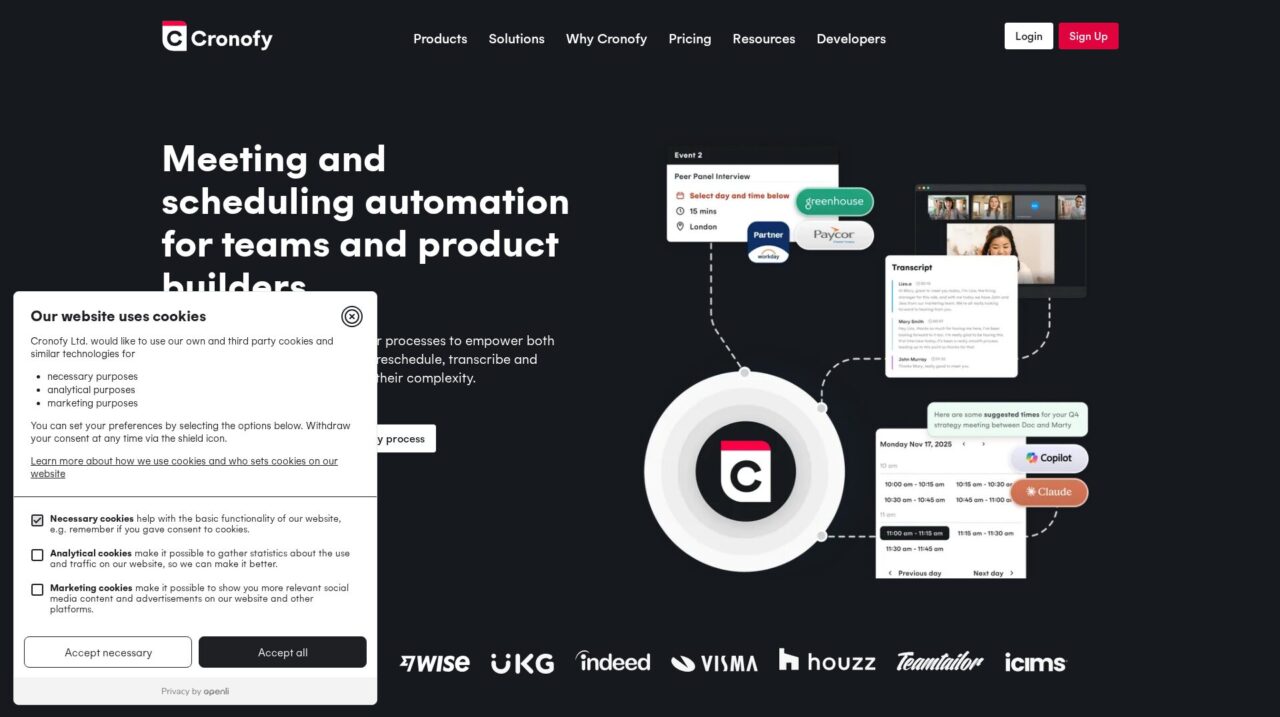 Cronofy Review: Scheduling Infrastructure for Products and Teams 2026