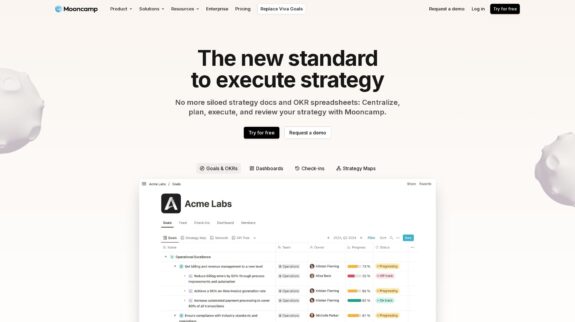 Mooncamp Review: Strategy Execution & OKR Software Explained 2026 Mooncamp Review: Strategy Execution & OKR Software Explained 2026