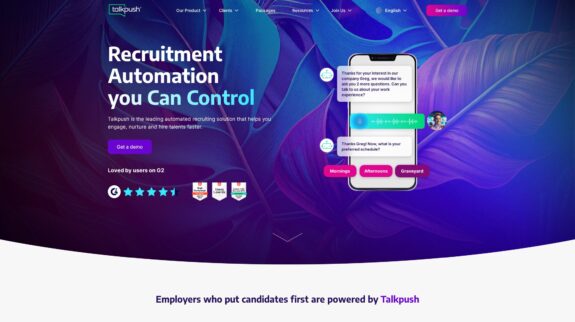 Talkpush Review: Recruitment Automation Platform for High-Volume Hiring 2026 Talkpush Review: Recruitment Automation Platform for High-Volume Hiring 2026